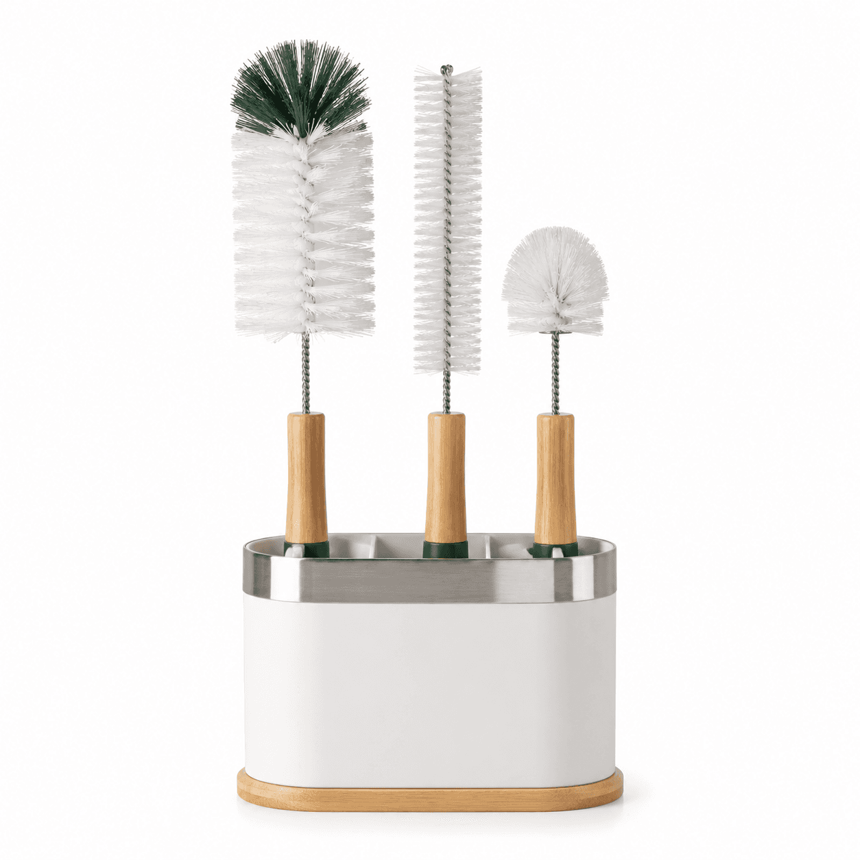 Faucet-Mount Cleaning Brush Set (3)