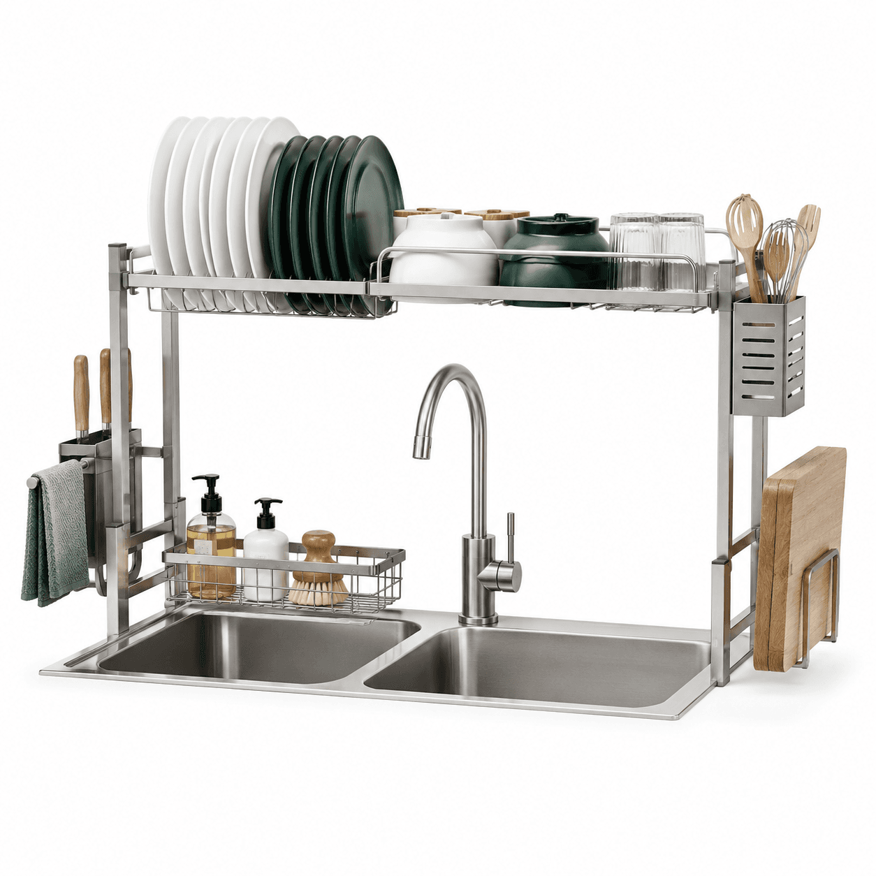 Over-Sink Dish Rack